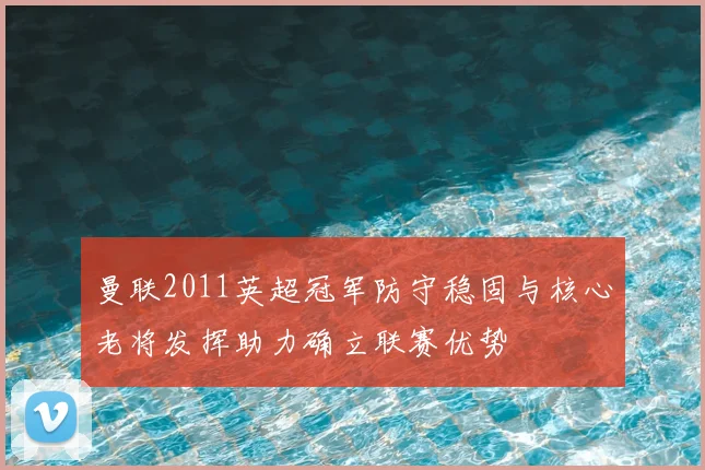 曼联2011英超冠军防守稳固与核心老将发挥助力确立联赛优势